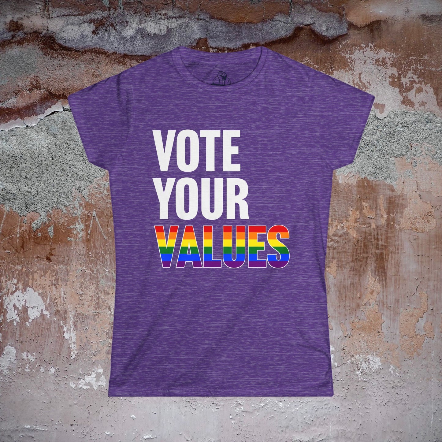 Vote Your Values - Women's Softstyle Tee