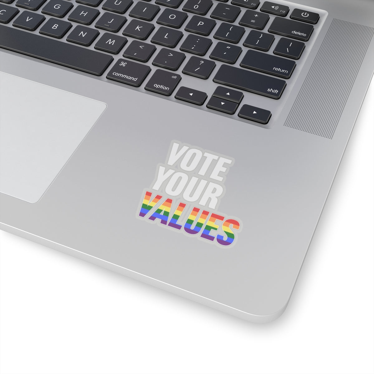 Vote Your Values - Kiss-Cut Stickers
