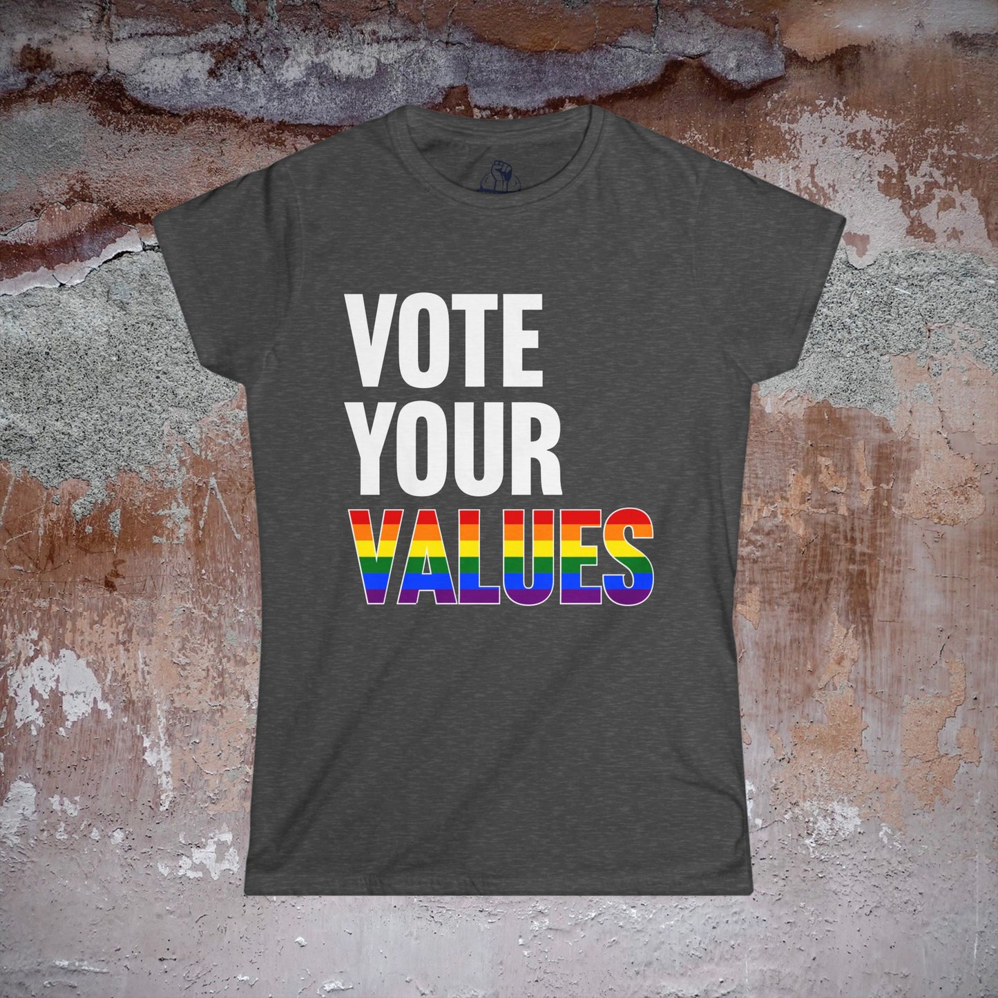 Vote Your Values - Women's Softstyle Tee