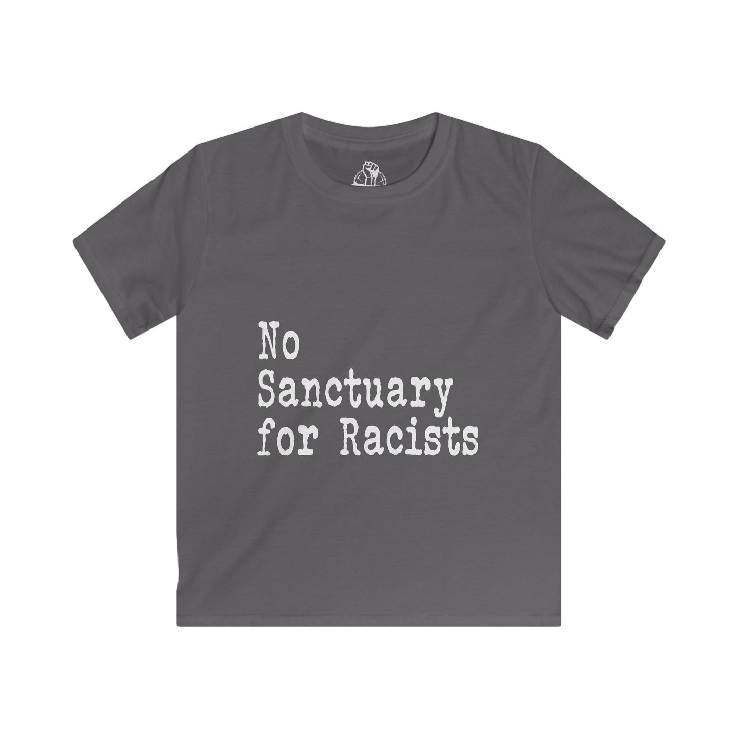No Sanctuary for Racists - Kids Softstyle Tee