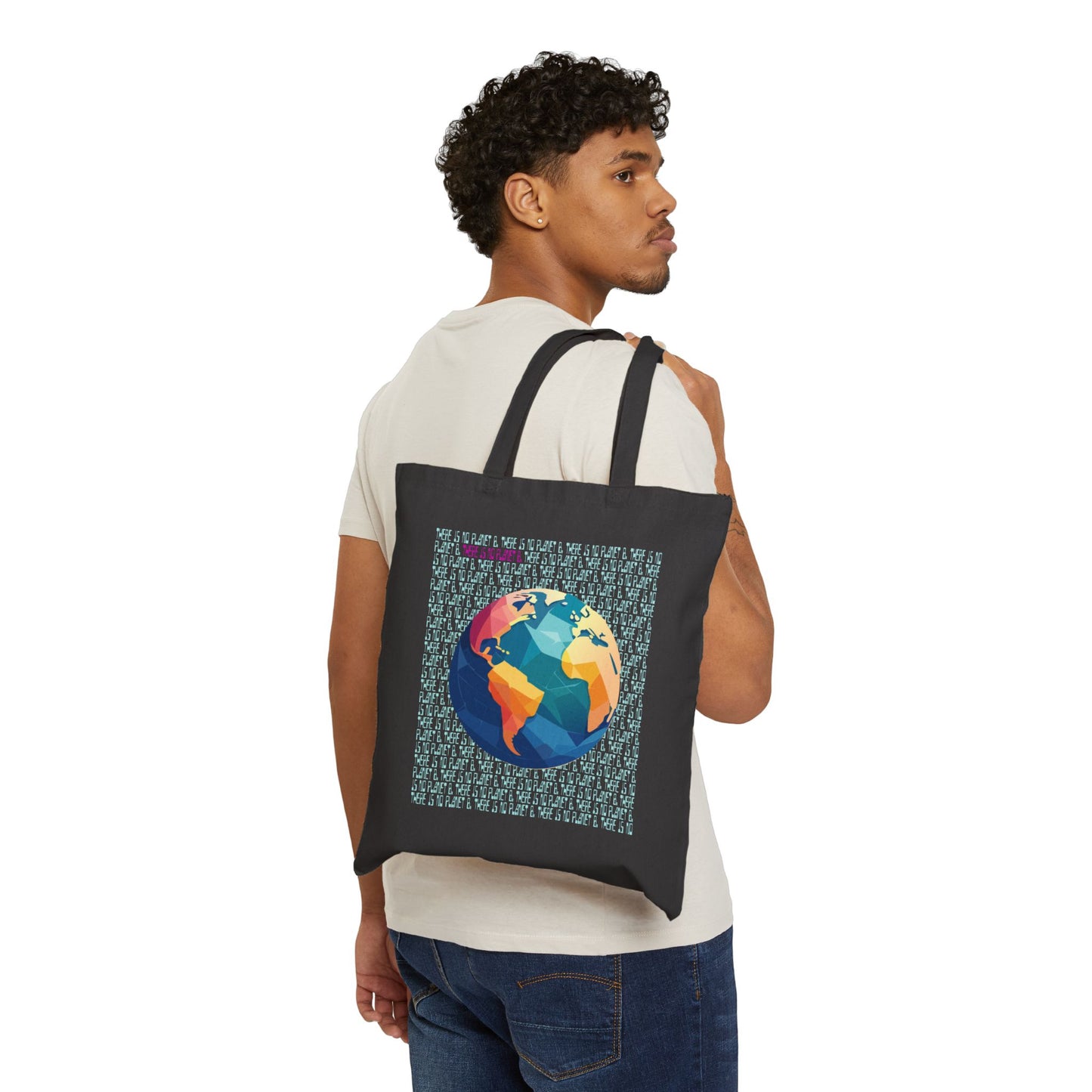 No Planet B - Cotton Canvas Tote Bag