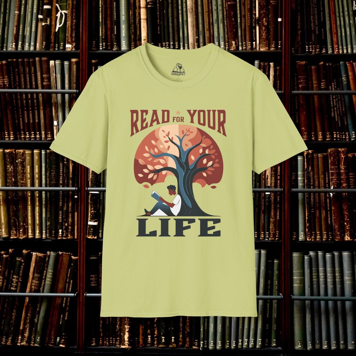 Read For Your Life Alt - Unisex Softstyle Tee
