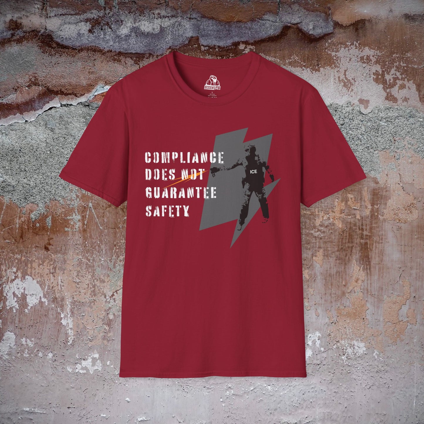 Compliance Does Not Guarantee Safety - Unisex Softstyle Tee