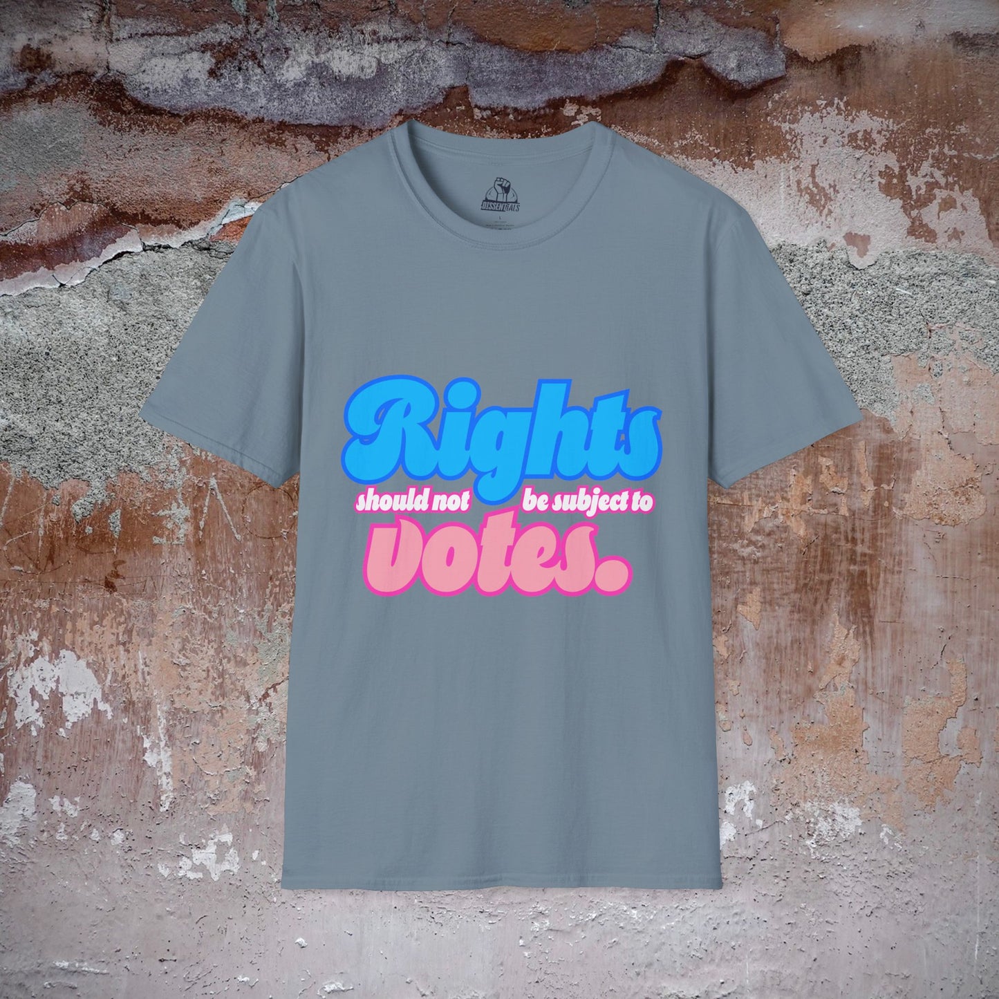 Rights Not Votes - Unisex Softstyle Tee