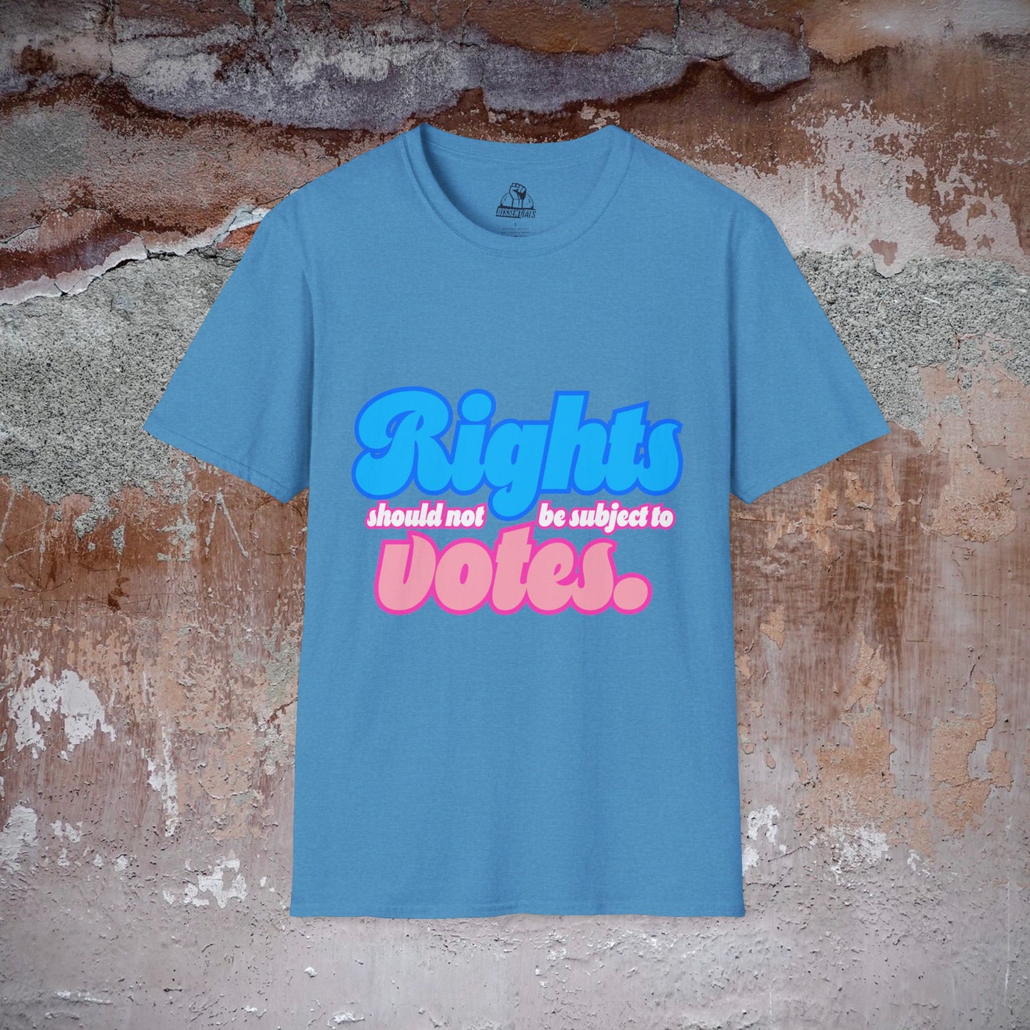 Rights Not Votes - Unisex Softstyle Tee