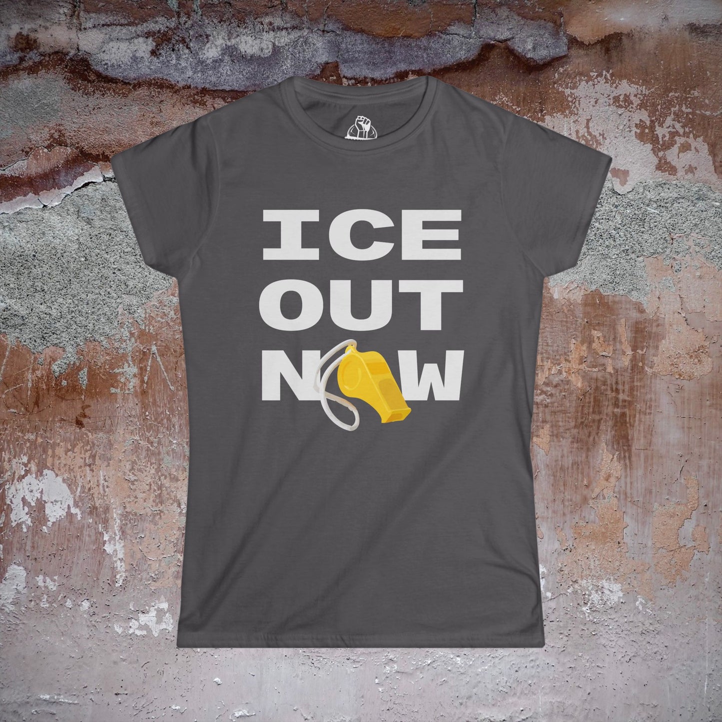 ICE Out Now - Women's Softstyle Tee