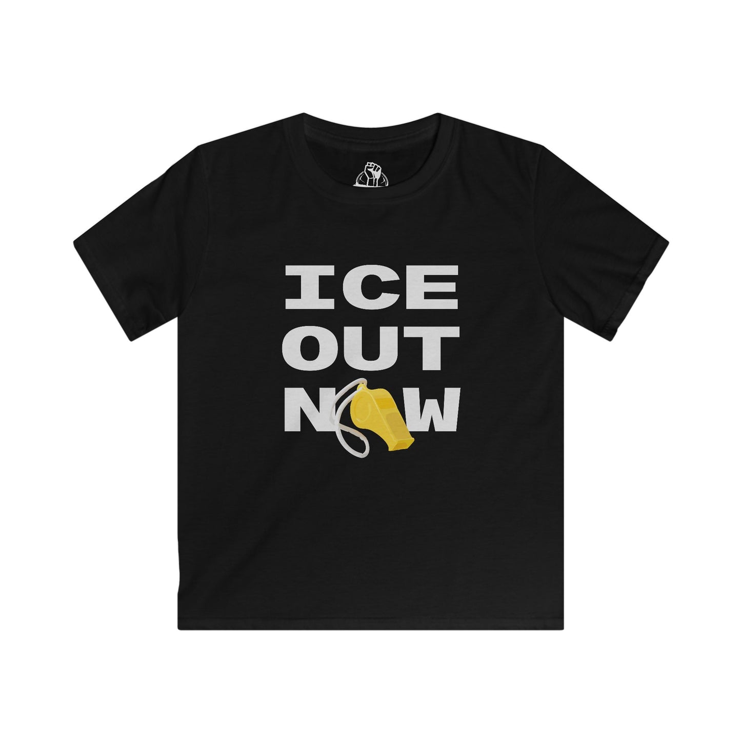 ICE Out Now - Kids Softstyle Tee
