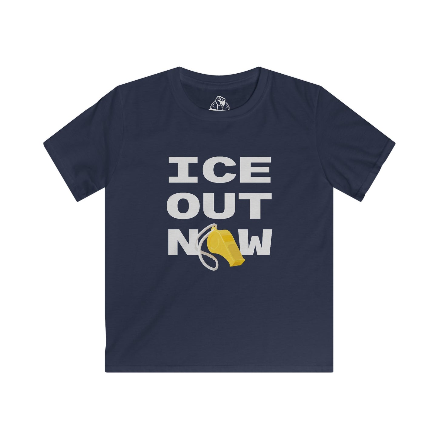 ICE Out Now - Kids Softstyle Tee