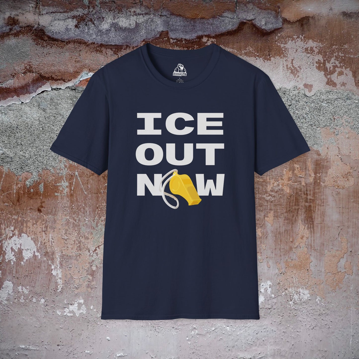 ICE Out Now - Unisex Softstyle Tee