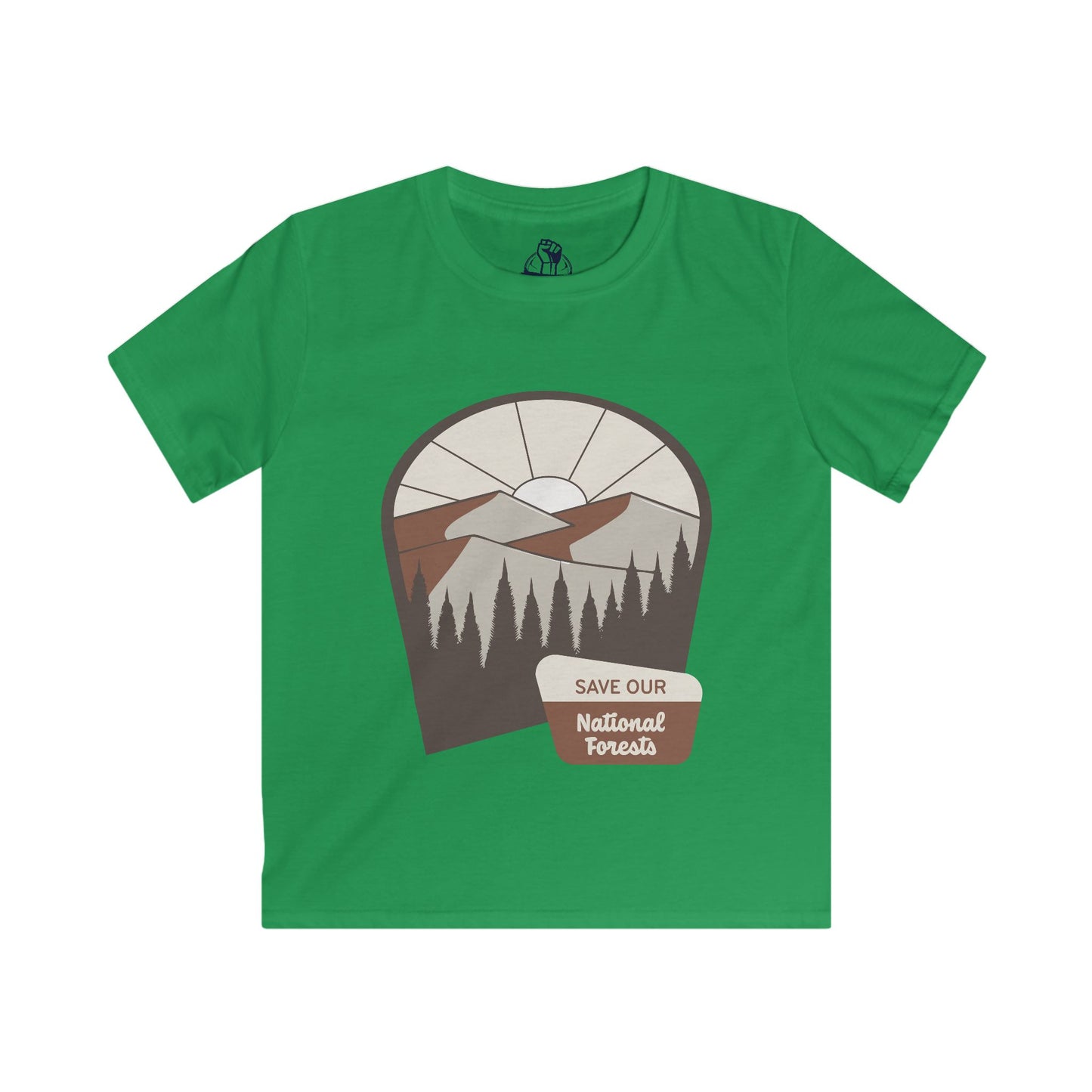 Save Our National Forests - Kids Softstyle Tee