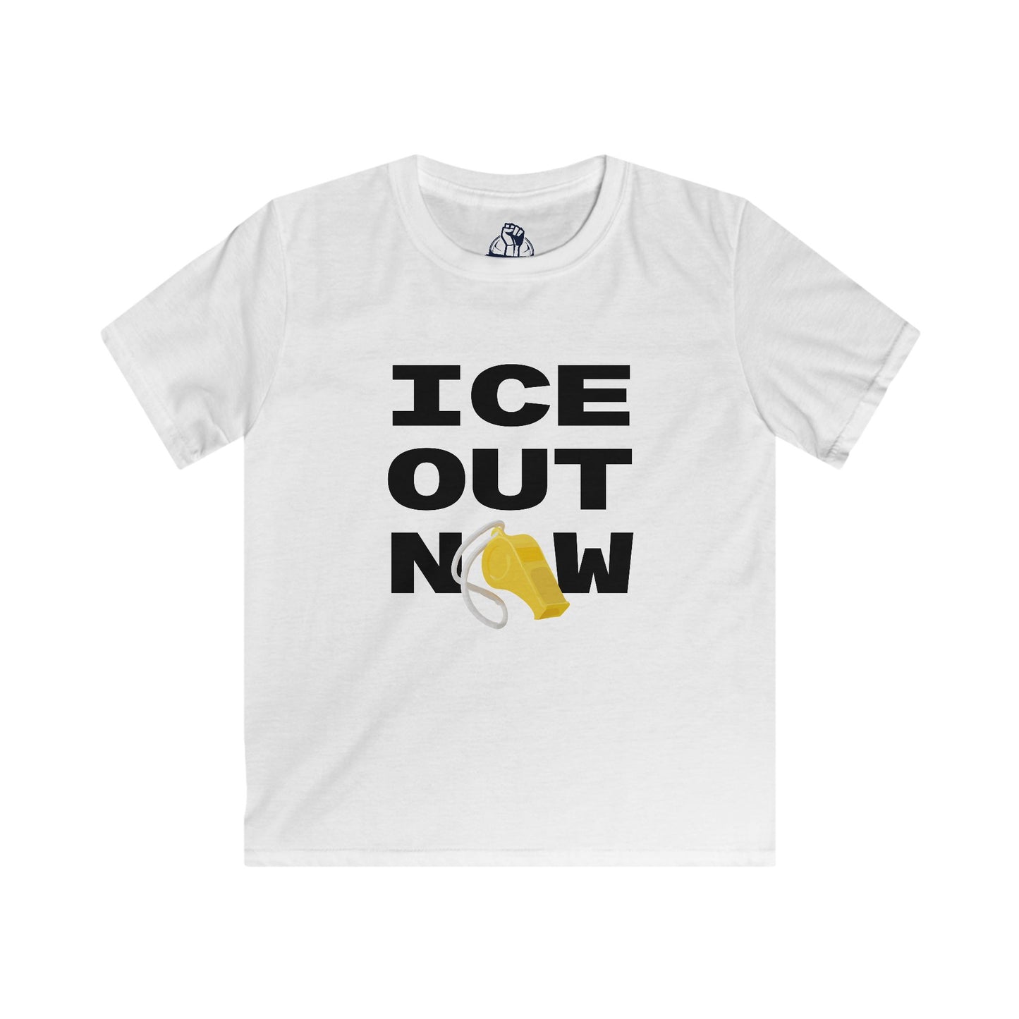 ICE Out Now - Kids Softstyle Tee