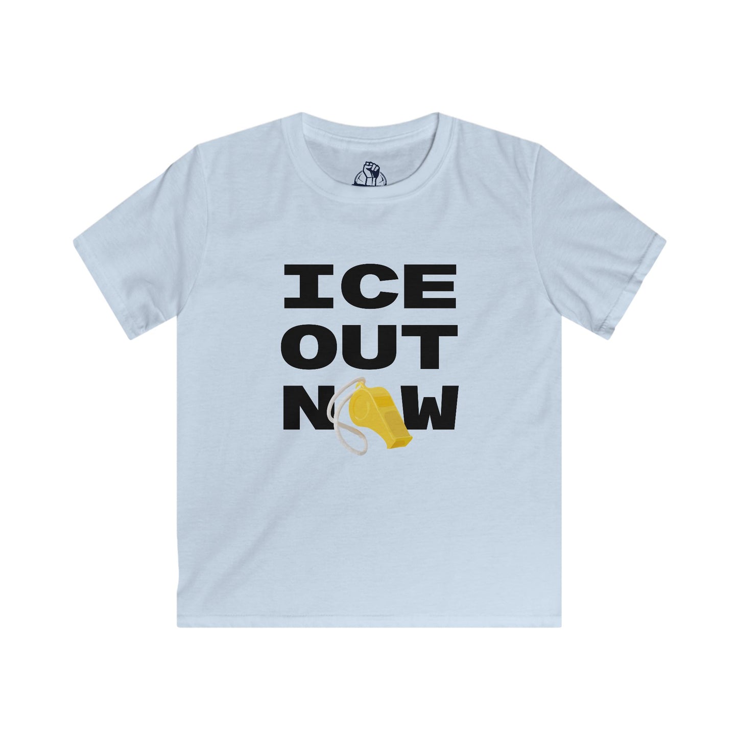 ICE Out Now - Kids Softstyle Tee