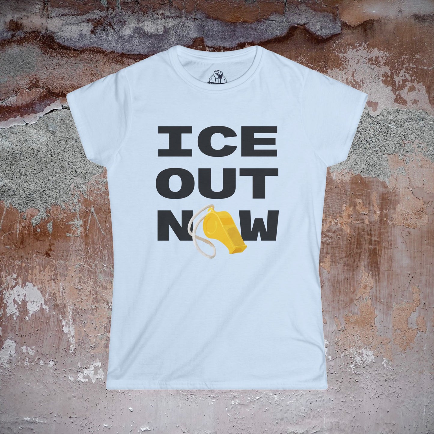 ICE Out Now - Women's Softstyle Tee