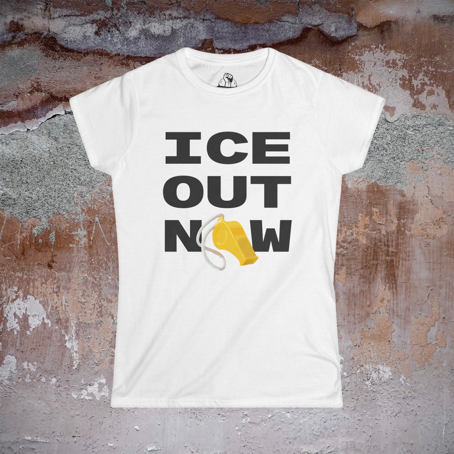 ICE Out Now - Women's Softstyle Tee