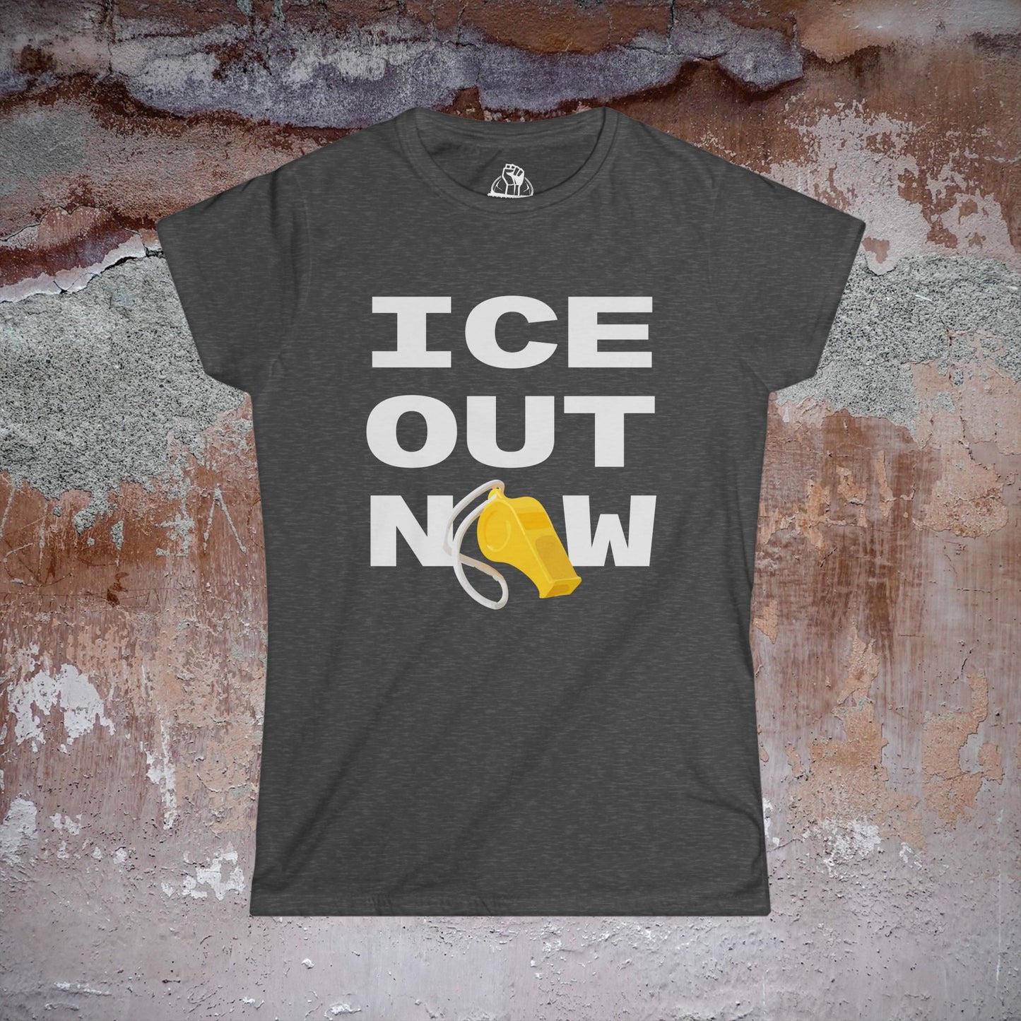 ICE Out Now - Women's Softstyle Tee