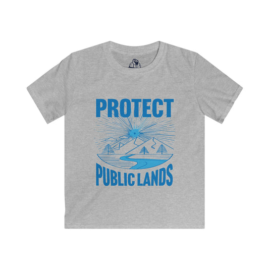 Protect Public Lands - Kids Softstyle Tee