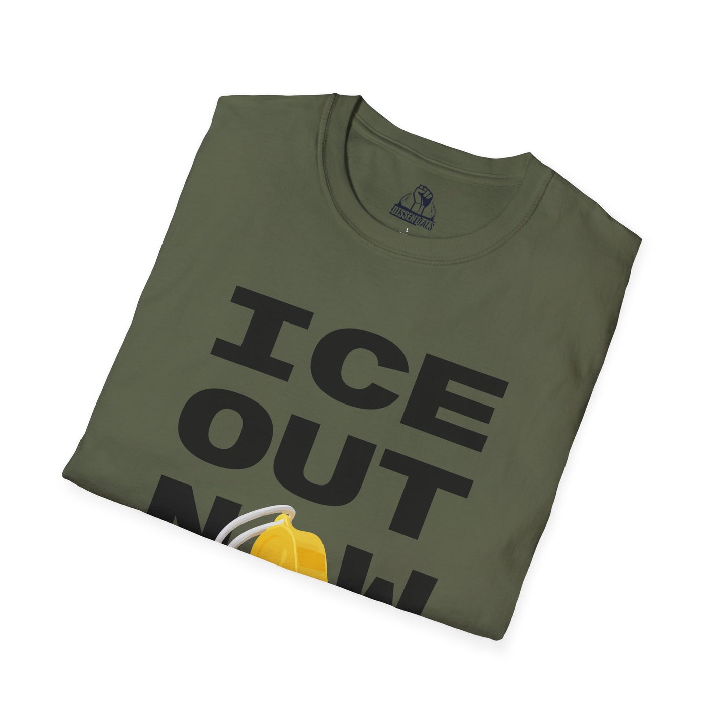 ICE Out Now - Unisex Softstyle Tee