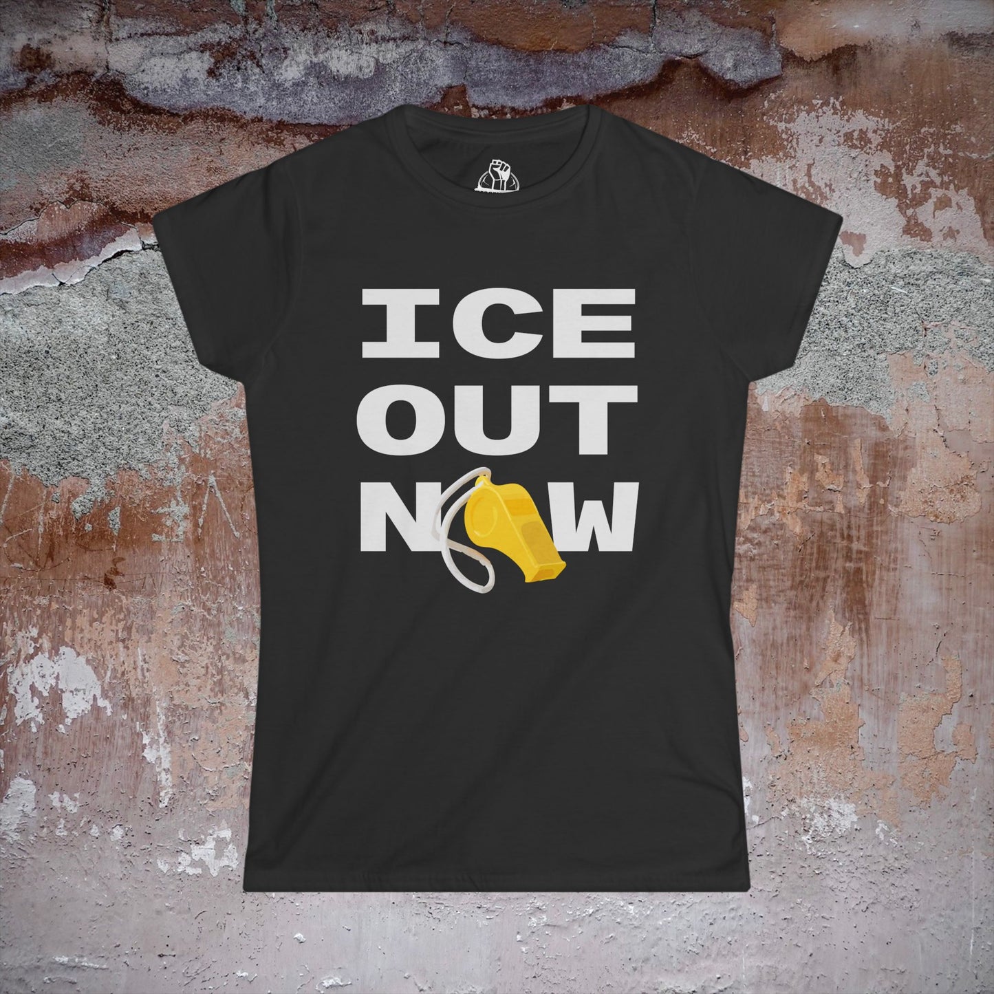 ICE Out Now - Women's Softstyle Tee