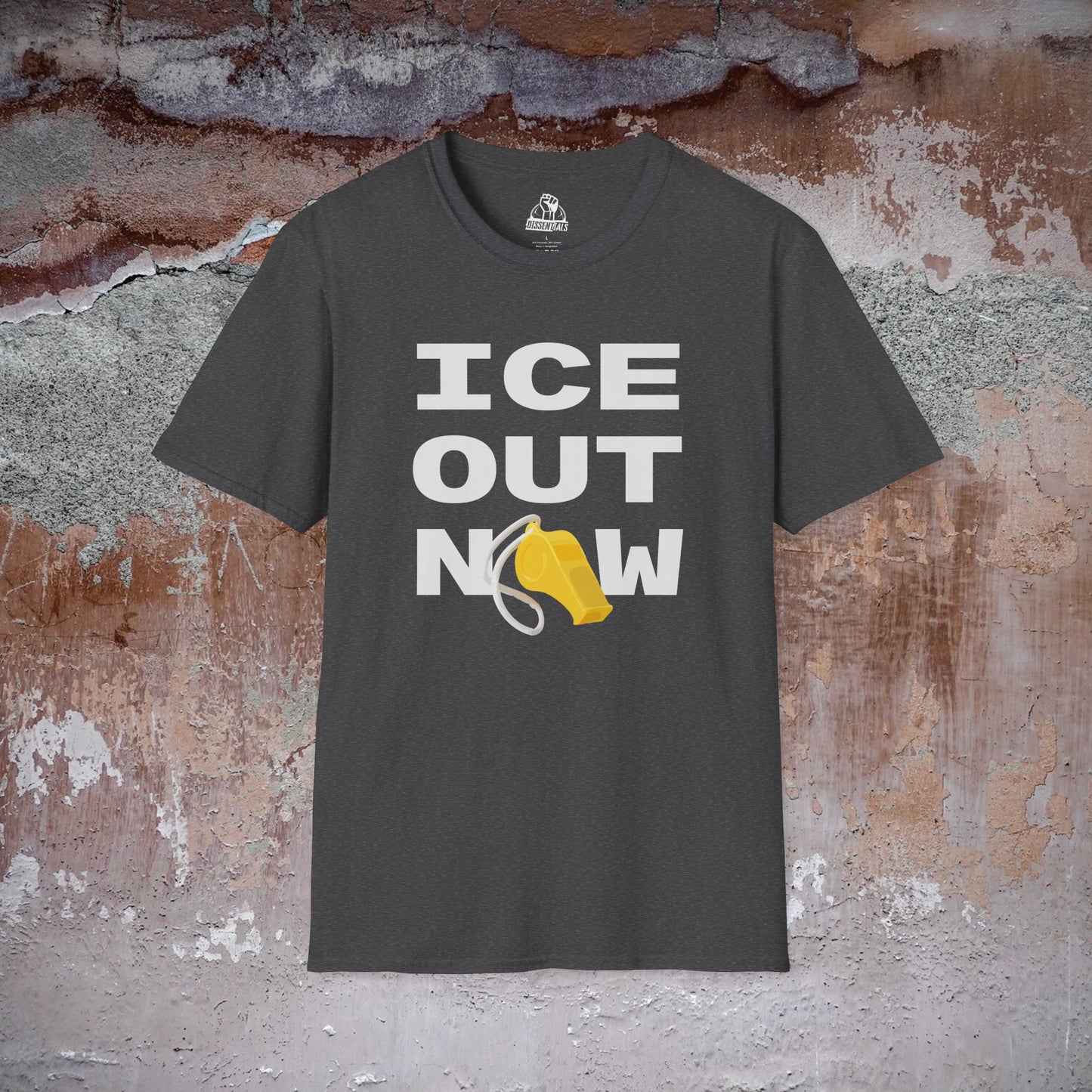 ICE Out Now - Unisex Softstyle Tee