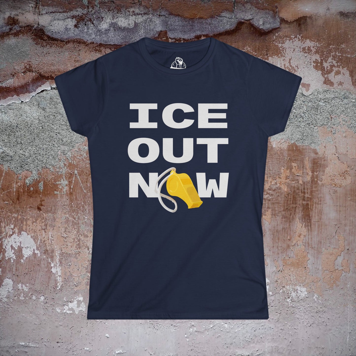 ICE Out Now - Women's Softstyle Tee